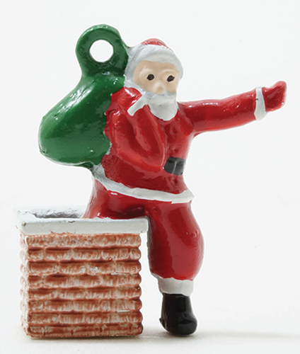 Dollhouse Miniature Santa